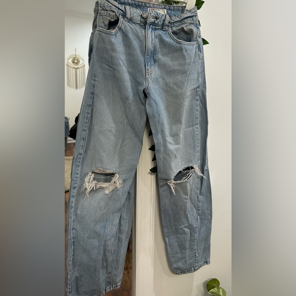 Garage high waisted baggy jeans